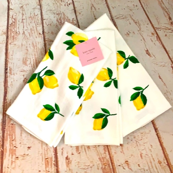 kate spade Other - 🆕♠️KATE SPADE 3 Pack🍋Kitchen Towel🍋Set
